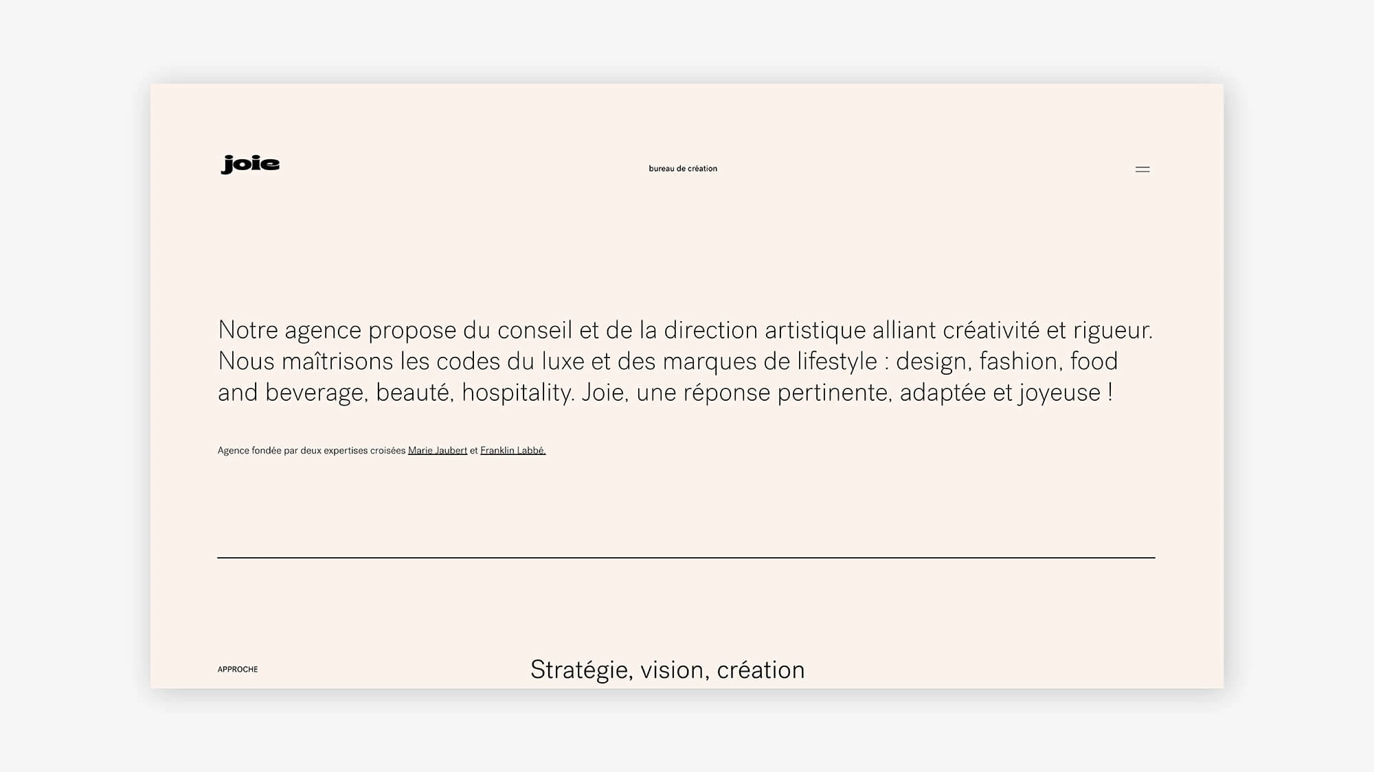 image du projet Bureau Joie