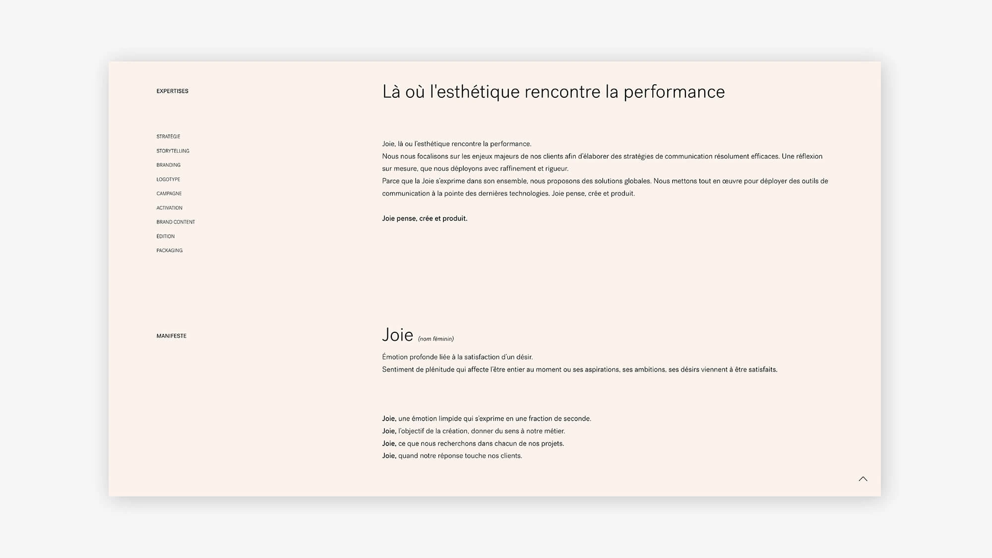 image du projet Bureau Joie